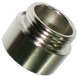 "Thread adapter, brass nickel plated Pg11(M) to 1/2""NPT(F)"