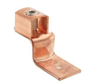 Copper Mechanical Lug, 1 Hole, 1 Barrel,