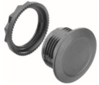 HOLE PLUG 22.5MM BLK