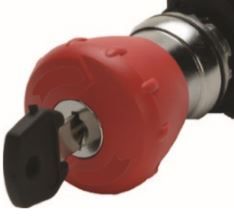 ESTOP 40MM KEY TWIST RED