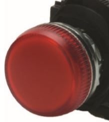 IND LIGHT RED 120V LATCH