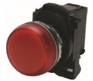 IND LIGHT RED 120V LED