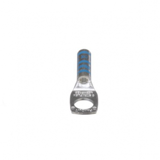 Copper Compression Lug, 1 Hole, #6 AWG F