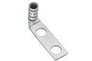 Copper Compression Lug, 2 Hole, #1 AWG,